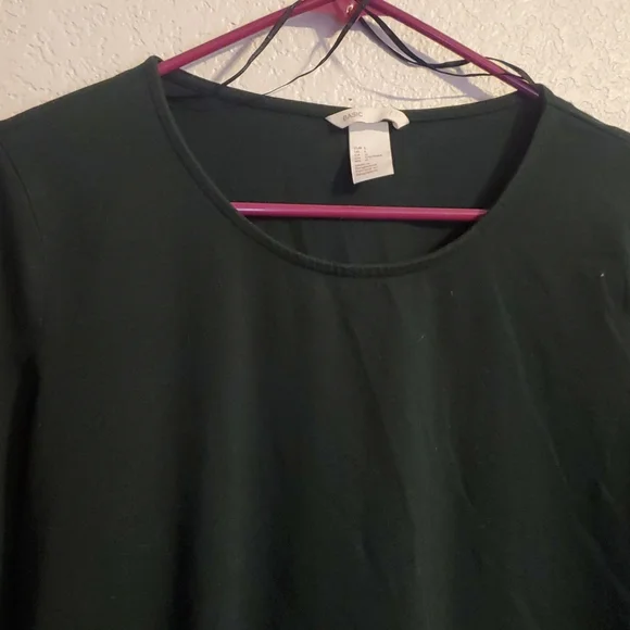 🧡 H&M: Forrest Green Dress - Picture 2 of 4